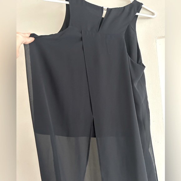 Black Tape Top Medium Black - Picture 3 of 5